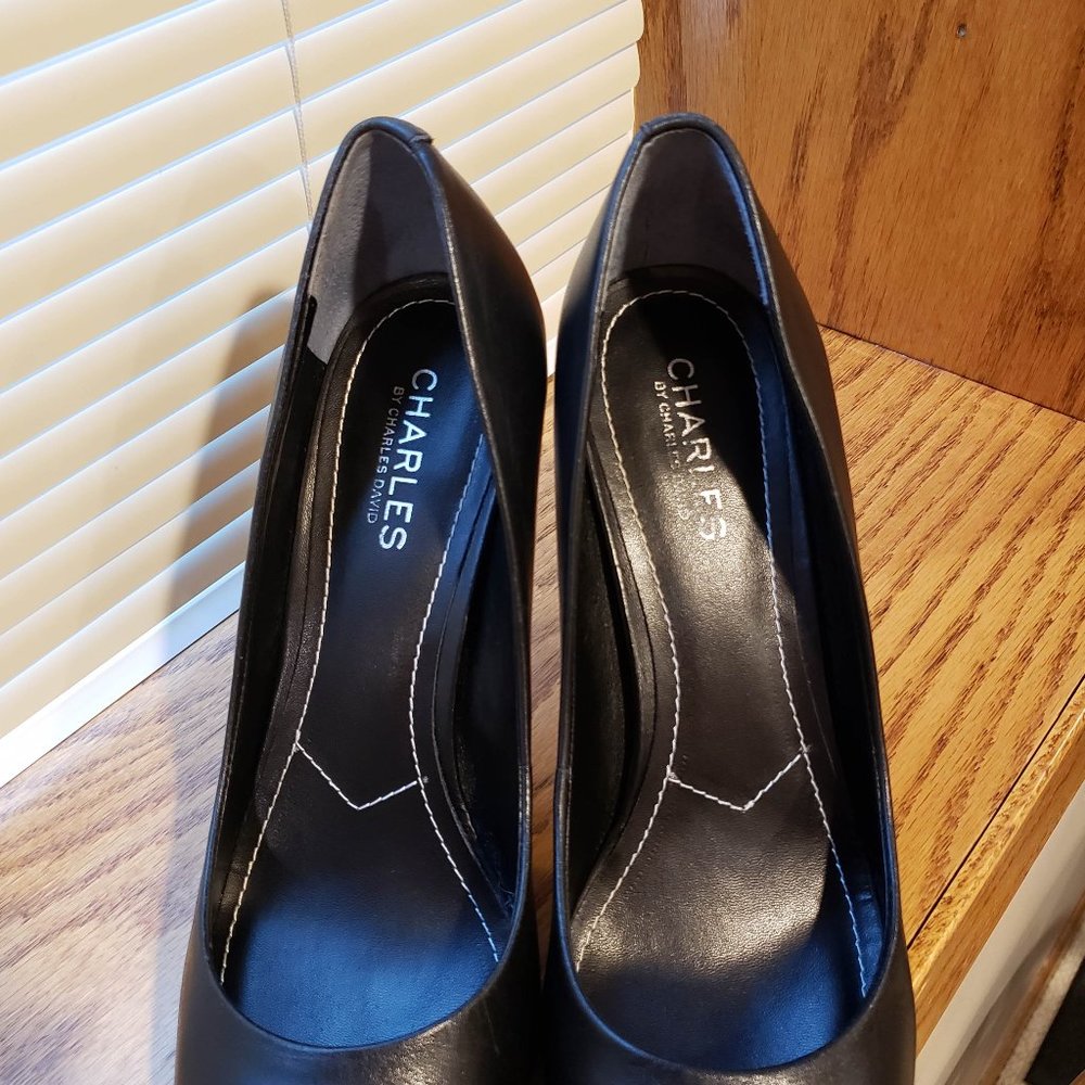 Black Heels by Charles by Charles David - Picture 8 of 10